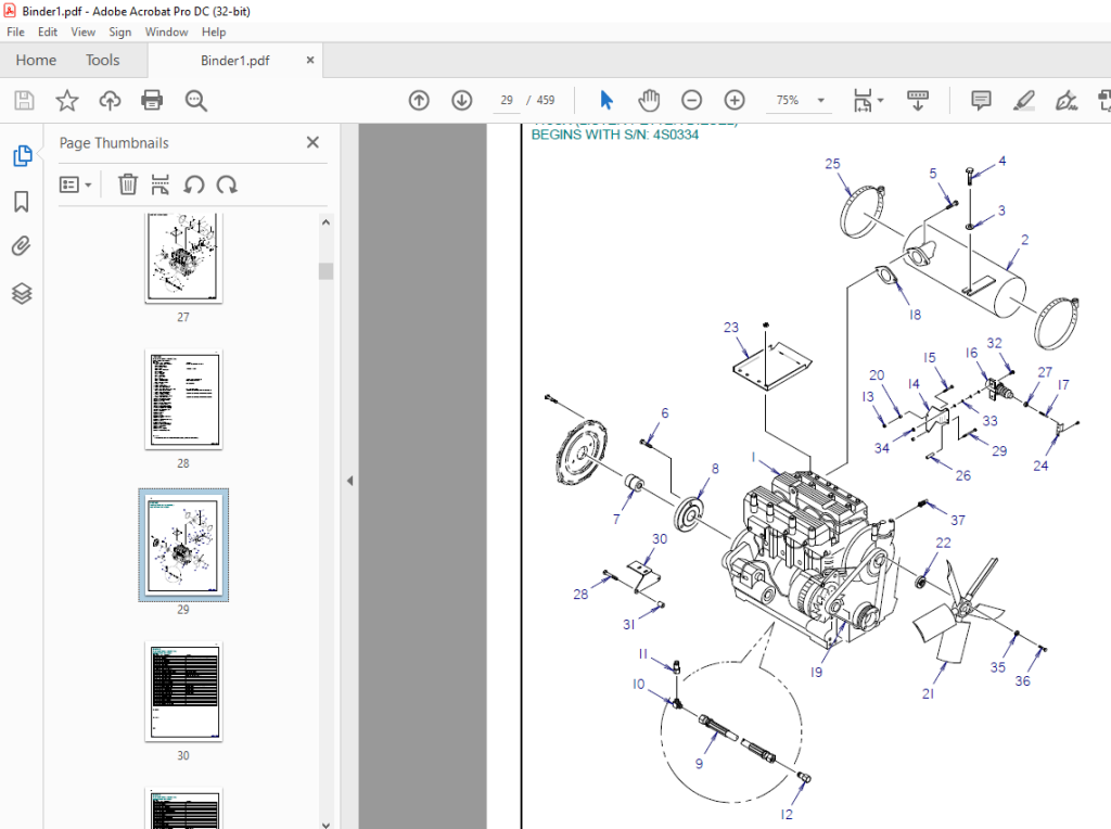 Ditch Witch Sx Multiple Engine Parts Manual Pdf Heydownloads Manual Downloads