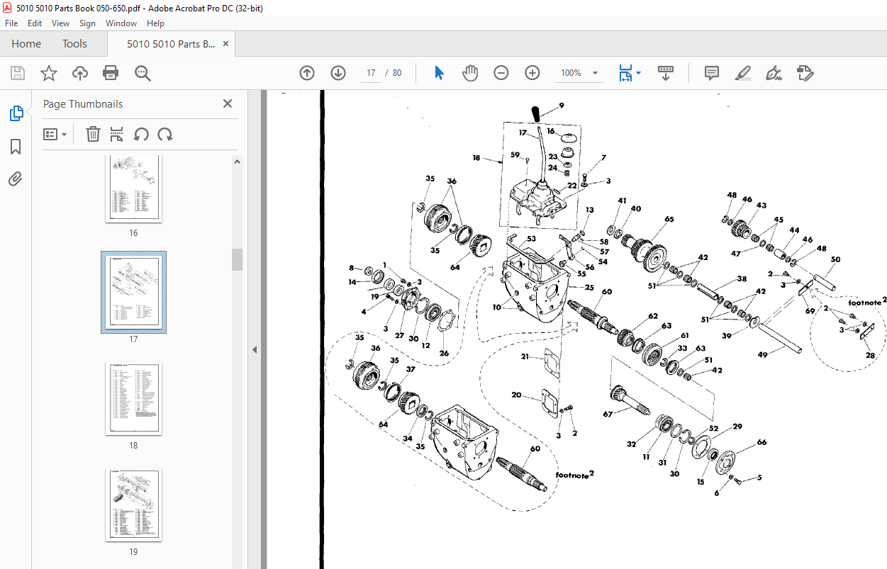 Ditch Witch 5010 Parts Manual 050-650 PDF - HeyDownloads - Manual Downloads