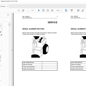 Ditch Witch 5700 Z5700 Operator's Manual 054-519 PDF