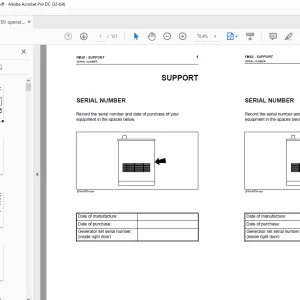 Ditch Witch FM50 Operator’s Manual 054-076 PDF