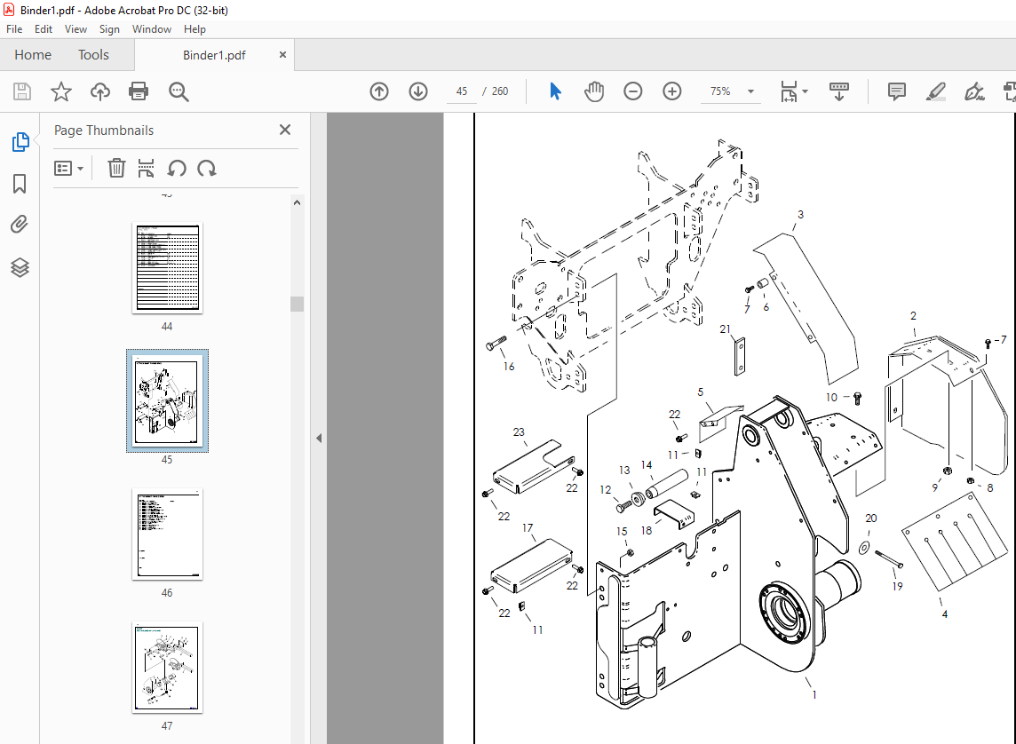 Ditch Witch H300 Series Parts Manual 053-417 Pdf - Heydownloads 