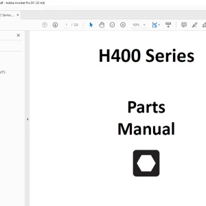 Ditch Witch H400 Series Carrier Attachments Parts Manual 053-406 PDF