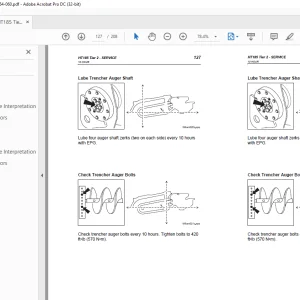 Ditch Witch HT185 Tier 2 Operator's Manual 054-060 - PDF DOWNLOAD