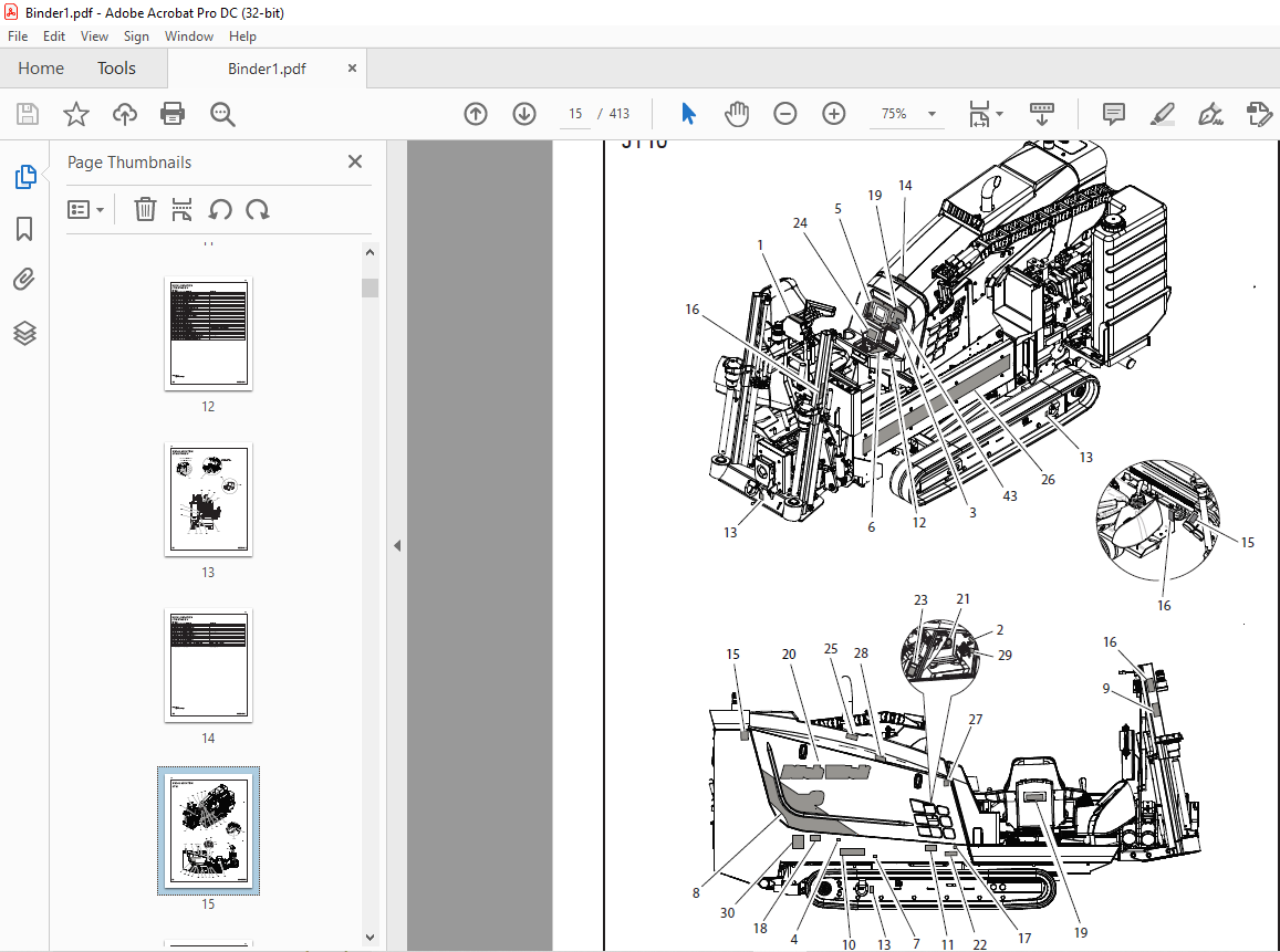 Ditch Witch Jt10 Parts Manual 053 2967 Vol 1 Vol 3 Pdf Download Heydownloads Manual