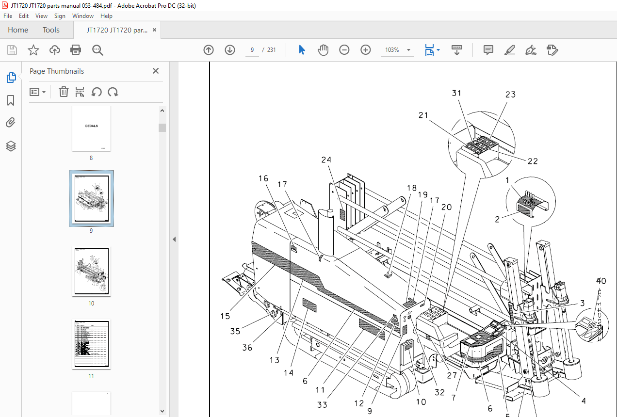 Ditch Witch Jt Parts Manual Pdf Heydownloads Manual