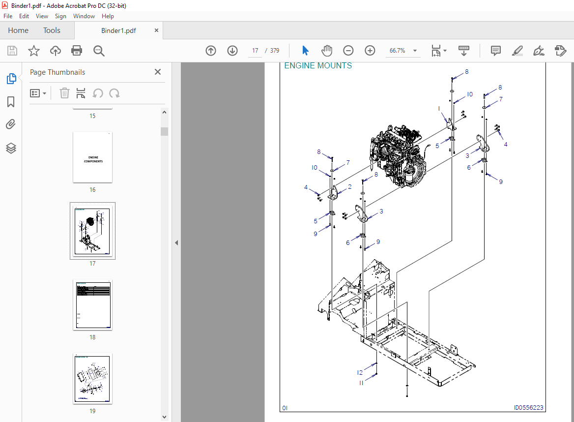 Ditch Witch JT24 Cummins® F3.8 Parts Manual 053-2062 PDF - HeyDownloads ...