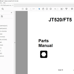 Ditch Witch JT520/FT5 Parts Manual 053-062 PDF