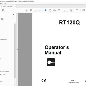 Ditch Witch RT120Q Operator’s Manual 053-2634 - PDF DOWNLOAD