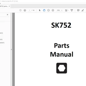 Ditch Witch SK752 Parts Manual 053-2864 - PDF DOWNLOAD