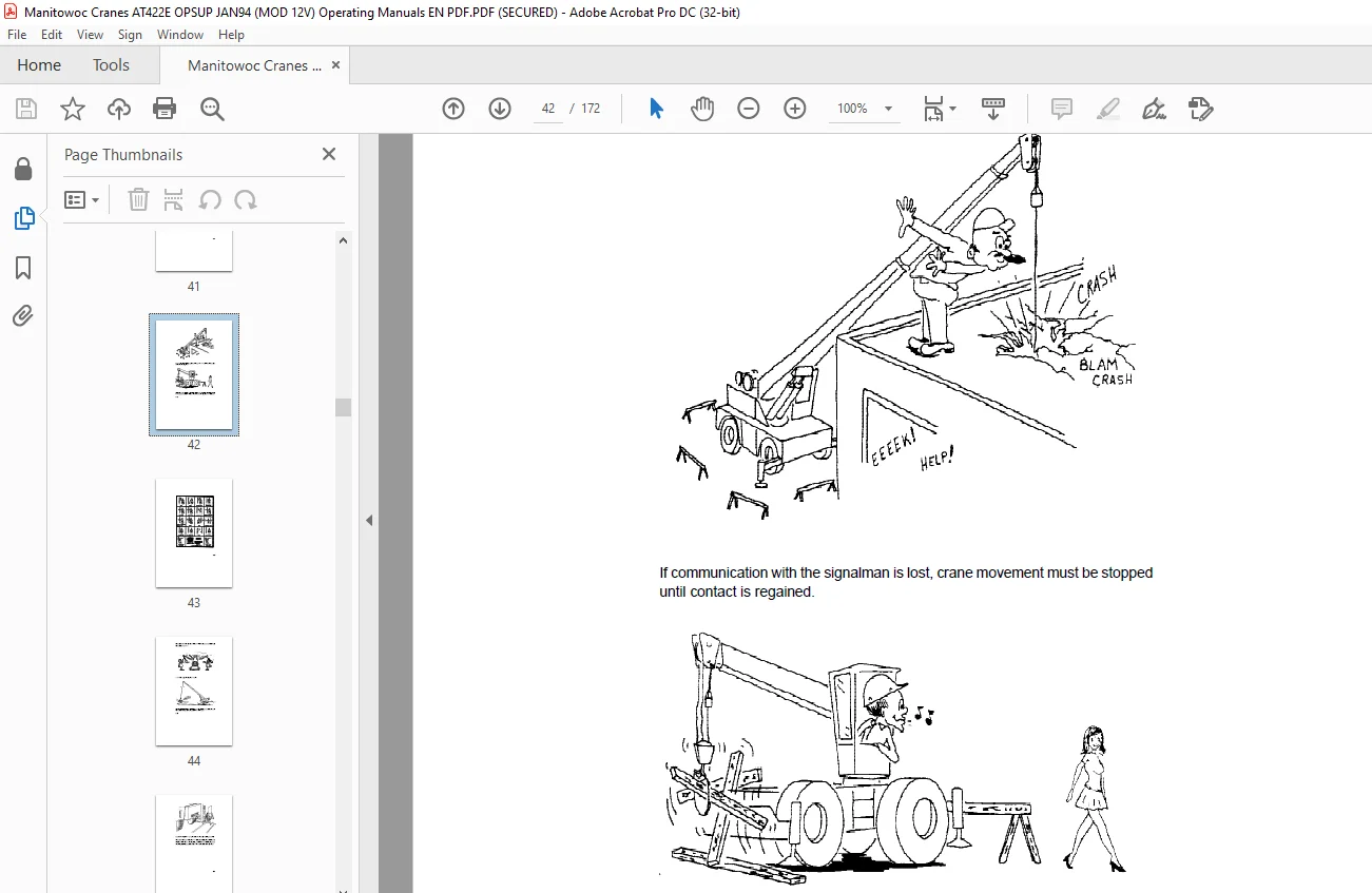 Grove Crane AT400E SERIES SUPERSTRUCTURE OPERATOR’S AND SAFETY MANUAL - Image 4