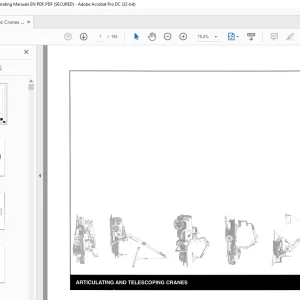 Manitowoc Crane Series 900 Operating Manual PDF