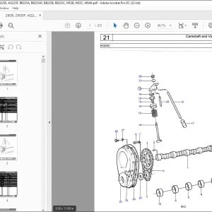 Volvo Penta 280B, 290DP, AQ225D, AQ225E, BB225A, BB225AV, MS3B, MS3C, MS4A Parts Manual PDF