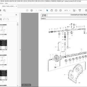 Volvo Penta 290A 740A AD41 AD41A AD41B D41 D41B DP-A DP-B SP-A TAMD41A Parts Manual PDF