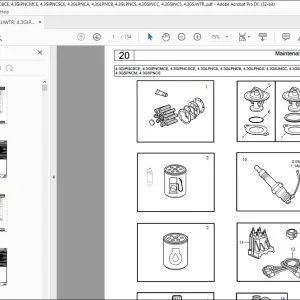 Volvo Penta 4.3GIJWTR 4.3GIPNCBCE 4.3GLPNCB 4.3GSJNCC 4.3GSJWTR Parts Manual PDF