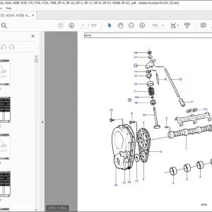 Volvo Penta 430 430A 430B 431A 431B 432A 434A 500B 501B 570 572A MS4B SP-A2 Parts Manual PDF