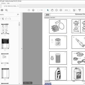 Volvo Penta 5.7Gi-300-R, 5.7GXi-320-R Marine Gasoline Engine Parts Manual PDF