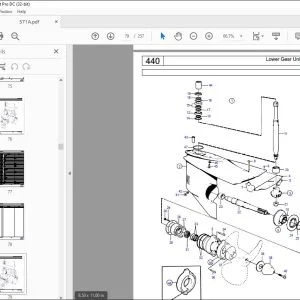 Volvo Penta 571A Marine Gasoline Engine Parts Manual - PDF DOWNLOAD
