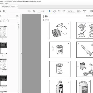 Volvo Penta 7.4GiPEFS, 7.4GSiPEFS, 8.2GSiPEFS, DPX385XEFS, DPX415XEFS Parts Manual PDF
