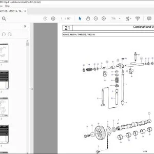 Volvo Penta AD31B MD31A TAMD31B TMD31B Marine Diesel Engine Parts Manual PDF