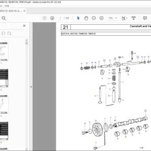Volvo Penta AD31D AD31D-A AD31XD TAMD31D TAMD31M TMD31D Parts Manual PDF
