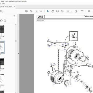Volvo Penta AD41D, D41D, HS1A, TAMD41D, TMD41D Parts Manual PDF