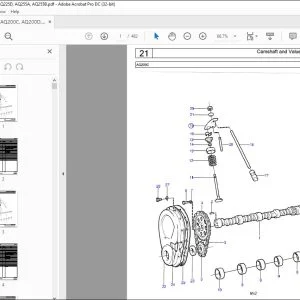 Volvo Penta AQ200C AQ200D AQ225C AQ225D AQ255A AQ255B Parts Manual PDF