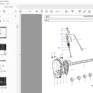 Volvo Penta AQ211A Marine Gasoline Engine Parts Manual - PDF DOWNLOAD