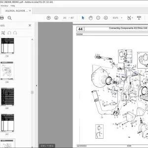 Volvo Penta AQ260A, AQ260B, BB260AV, BB260B, BB260C Parts Manual PDF