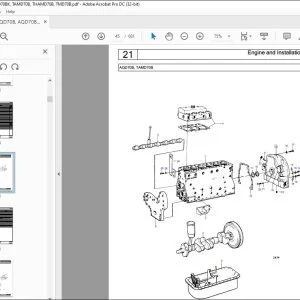Volvo Penta AQD70B AQD70BL MD70B MD70BK TAMD70B THAMD70B TMD70B Parts Manual PDF