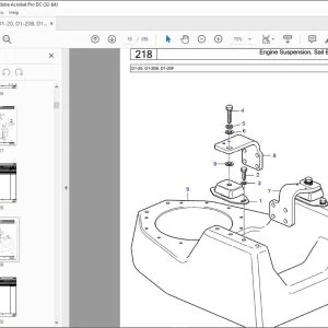 Volvo Penta D1-20 D1-20B D1-20F Marine Diesel Engine Parts Manual PDF