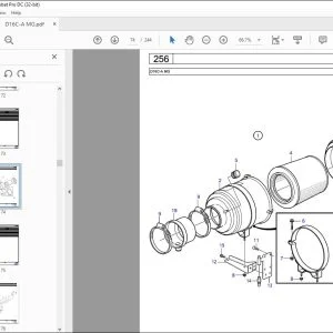 Volvo Penta D16C-A MG Marine Diesel Engine Parts Manual - PDF DOWNLOAD