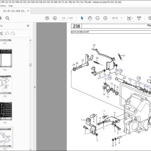 Volvo Penta D2-40 D2-40B D2-50F D2-55 D2-55B D2-55C D2-60F D2-75 D2-75B Parts Manual PDF