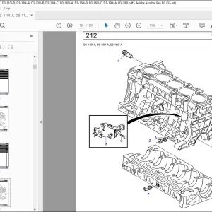 Volvo Penta D3-110I-A D3-110I-B D3-110I-C D3-130I-A D3-160I-A D3-190I-A Parts Manual PDF