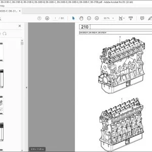 Volvo Penta D6-300D-F D6-310D-A D6-310D-B D6-310D-C D6-330D-B D6-370D Parts Manual PDF