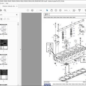 Volvo Penta D9A2A D9A2B D9A2C D9A2D D9A2E D9A2F D9A2L MH D9A2M MP D9A-A Parts Manual PDF