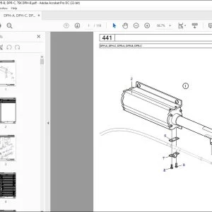 Volvo Penta DPH-A, DPH-C, DPR-A, DPR-B, DPR-C, TSK DPH-B Parts Manual PDF