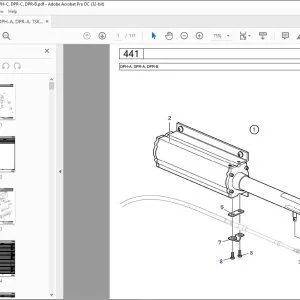 Volvo Penta DPH-A, DPR-A, TSK DPH-B, DPH-C, DPR-C, DPR-B Parts Manual PDF