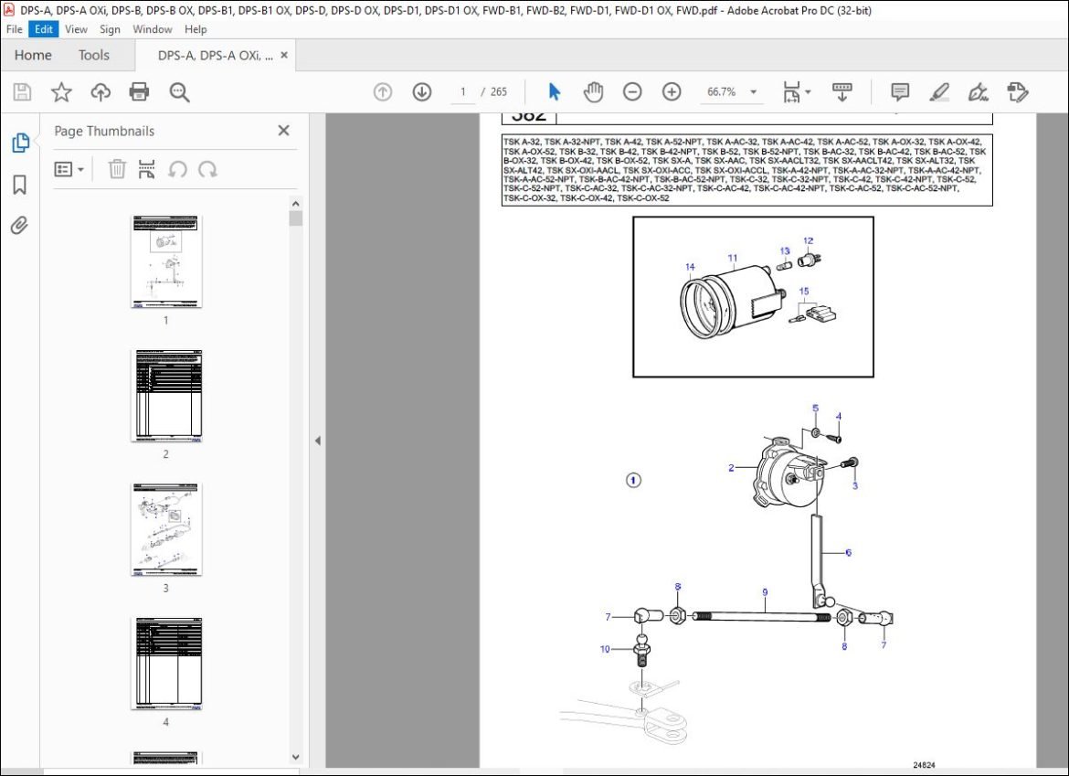 Volvo Penta DPS-A DPS-B DPS-B1 DPS-D DPS-D OX DPS-D1 FWD-B1 FWD-D1 ...