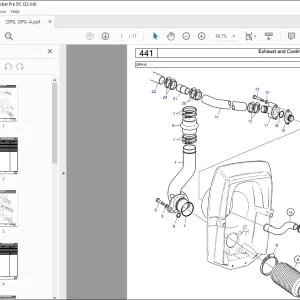 Volvo Penta DPX, DPX-A Marine Drives Transmission Parts Manual PDF