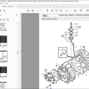 Volvo Penta HS63A HS63AE HS63AE-A HS63AE-C HS63AE-D HS63C HS63IV HS63IVE Parts Manual PDF
