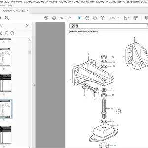 Volvo Penta KAD300-A KAD43P-A KAD44P KAMD300-A KAMD43P KAMD44P-A TAMD4 Parts Manual PDF