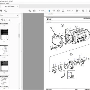 Volvo Penta KAD43P-B Marine Diesel Engine Parts Manual - PDF DOWNLOAD