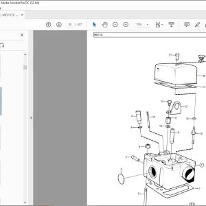 Volvo Penta MD11C, MD11D, MD17C, MD17D Parts Manual PDF