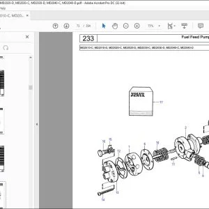 Volvo Penta MD2010-C MD2010-D MD2020-C MD2020-D MD2030-C MD2040-C Parts Manual PDF