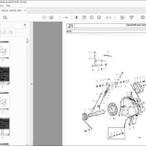 Volvo Penta MD5A, MD5B, MD5C Marine Diesel Engine Parts Manual PDF