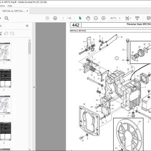 Volvo Penta MS15A-A, MS15A-B, MS15L-A, MS15L-B Parts Manual