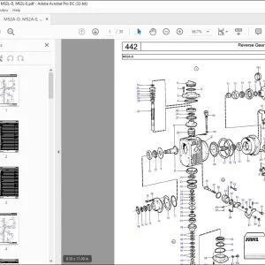 Volvo Penta MS2A-D, MS2A-E, MS2B-L, MS2L-D, MS2L-E Parts Manual PDF