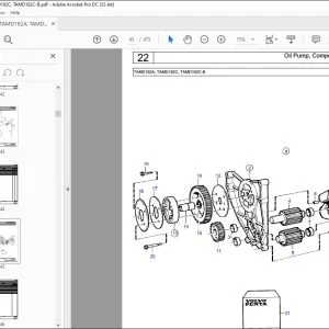 Volvo Penta TAMD162A TAMD162B TAMD162C TAMD162C-B Parts Manual PDF