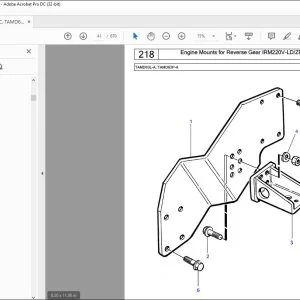 Volvo Penta TAMD60C, TAMD63L-A, TAMD63P-A Parts Manual PDF