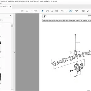 Volvo Penta TAMD74A TAMD74C-A TAMD74C-B TAMD74L-A TAMD74P-A  TAMD75P-A Parts Manual PDF